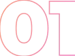 A black and pink photo with a q in the middle