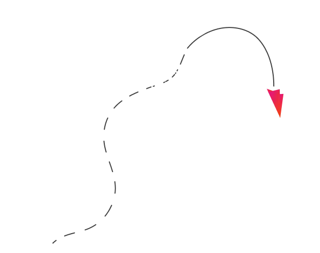 A black background with a red line in the middle