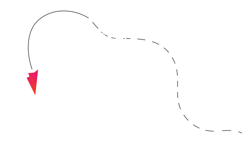 A black and white photo of a red object