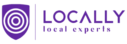 The logo for locally bed and bath