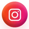A red ball with a white instagram logo on it